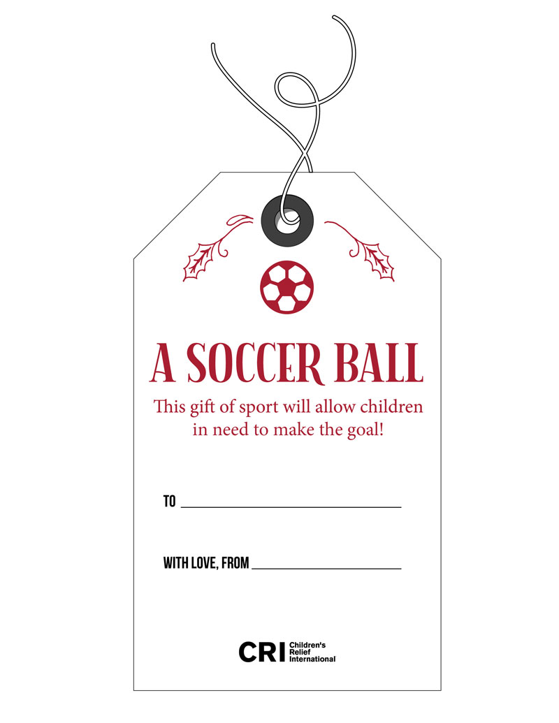 A Soccer Ball Stocking Stuffer Compassionate Christmas